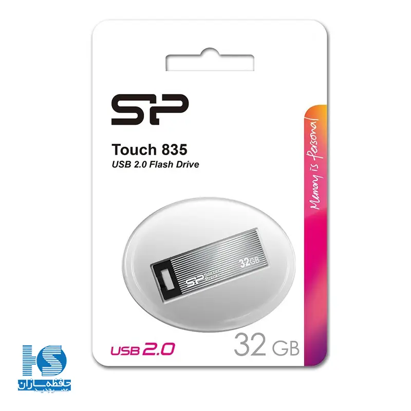 فلش مموری سیلیکون پاور مدل Touch 835 ظرفیت 32 گیگابایت