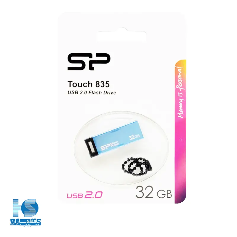 فلش مموری سیلیکون پاور مدل Touch 835 ظرفیت 32 گیگابایت