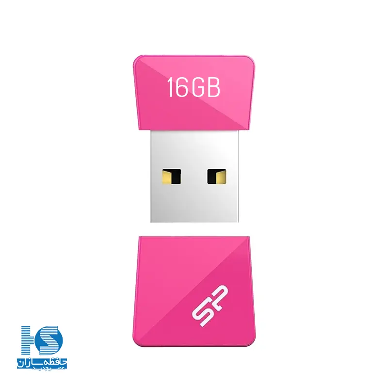 فلش مموری سیلیکون پاور مدل touch t08 ظرفیت 16 گیگابایت