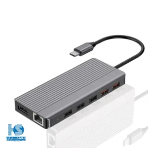 هاب USB-C پاورولوجی 12 پورت مدل P121HBCGY