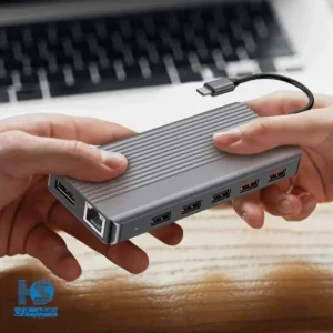 هاب USB-C پاورولوجی 12 پورت مدل P121HBCGY
