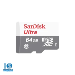 کارت حافظه microSDXC سن‌دیسک مدل Ultra سرعت 100MBps ظرفیت 64 گیگابایت