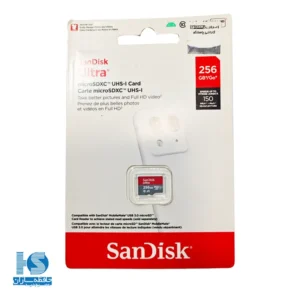 کارت حافظه microSDXC سن‌دیسک مدل Ultra سرعت 150MBps ظرفیت 256 گیگابایت