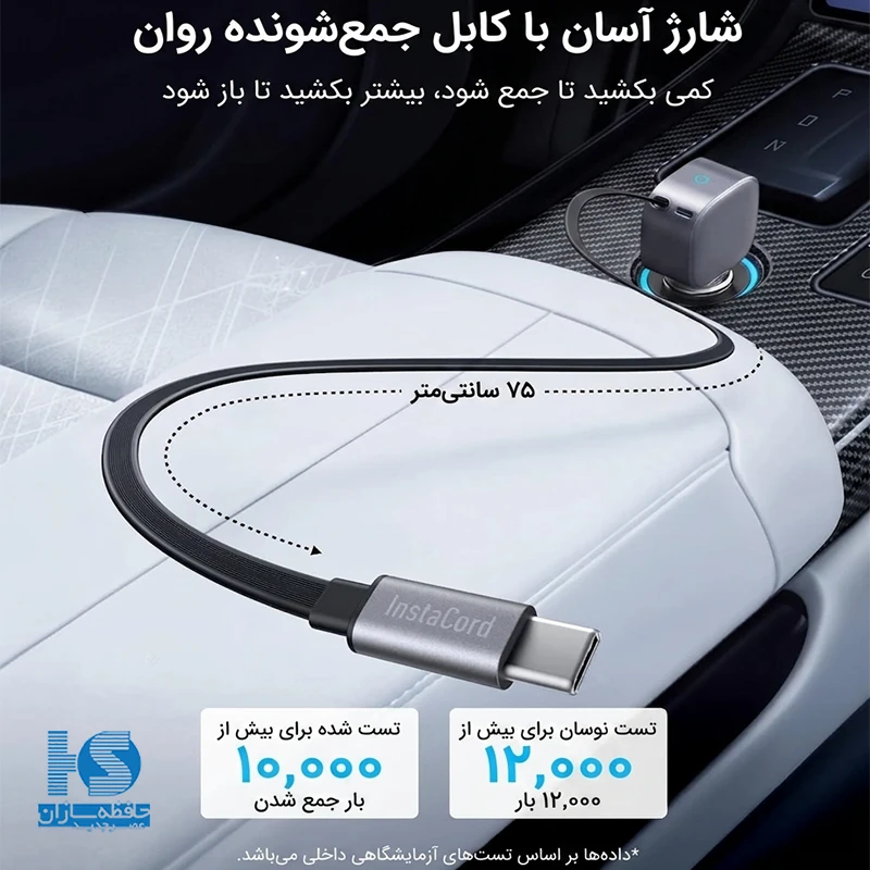 شارژر فندکی 75 وات انکر مدل A2738