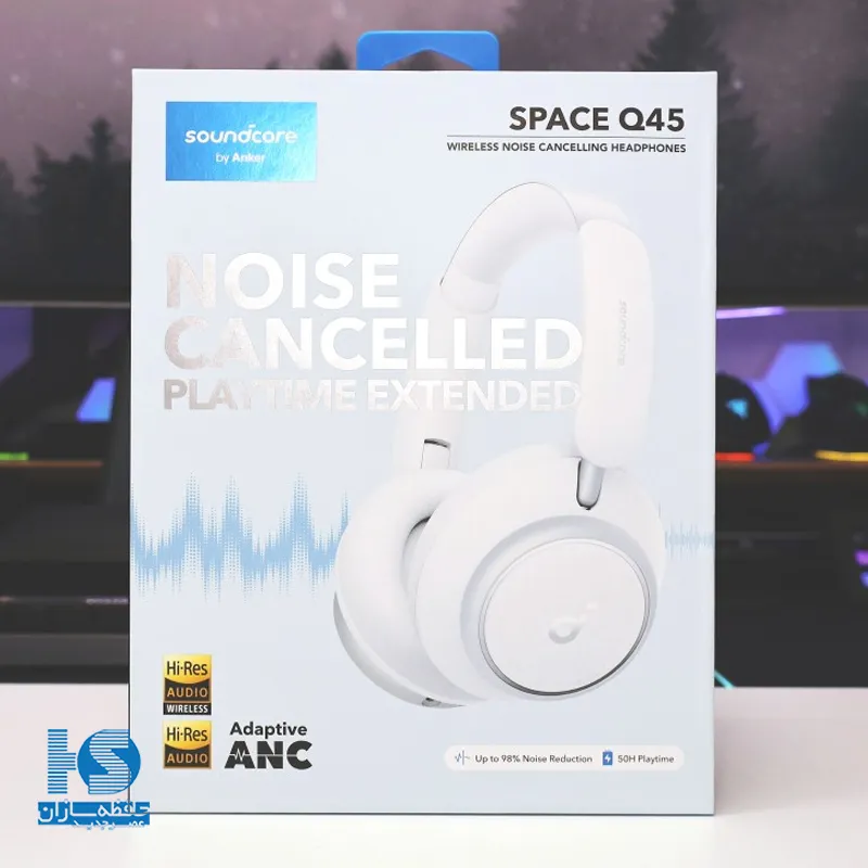 هدفون بلوتوثی انکر Soundcore Space Q45 A3040 صدای خالص با حذف نویز فعال (ANC