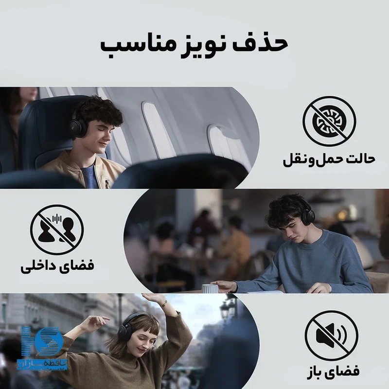 هدفون بلوتوثی انکر مدل Life Q30 با نویز کنسلینگ فعال (ANC)